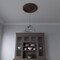 Ekena Millwork Traditional PVC Medallion (Canopies up to 13 1/2"), 22"OD x 3 1/2"ID x 1 1/2"P, Metallic Rust CMP22TRDRU - alternate 8